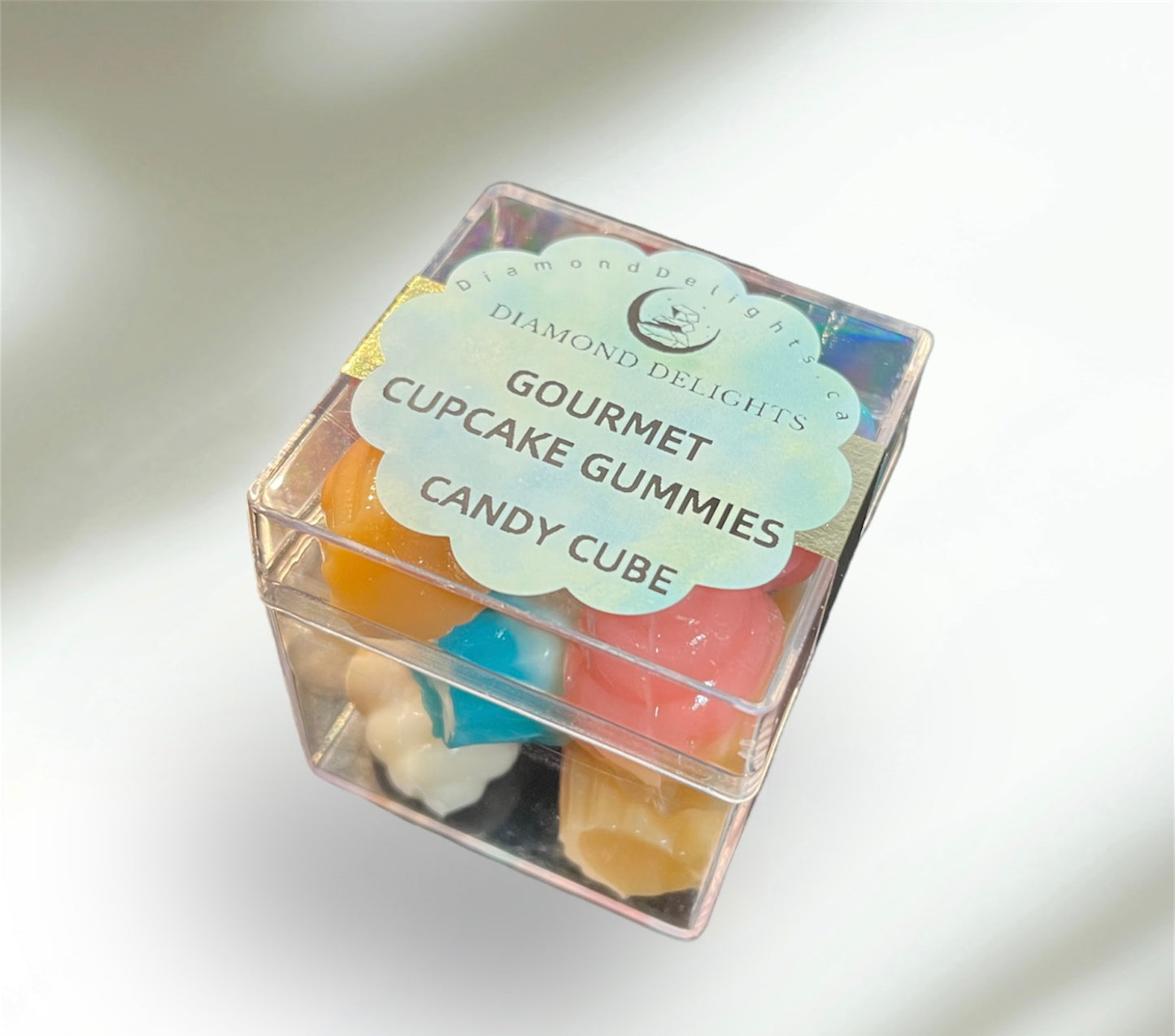 Gourmet Cupcake Gummy Cube | Diamond Delights