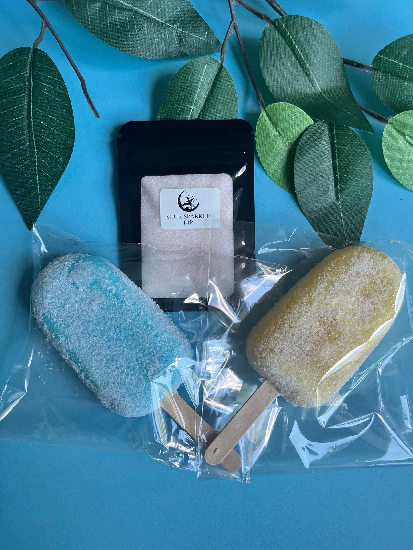 π Pucker Pops - Sour Crystal Candy Popsicle