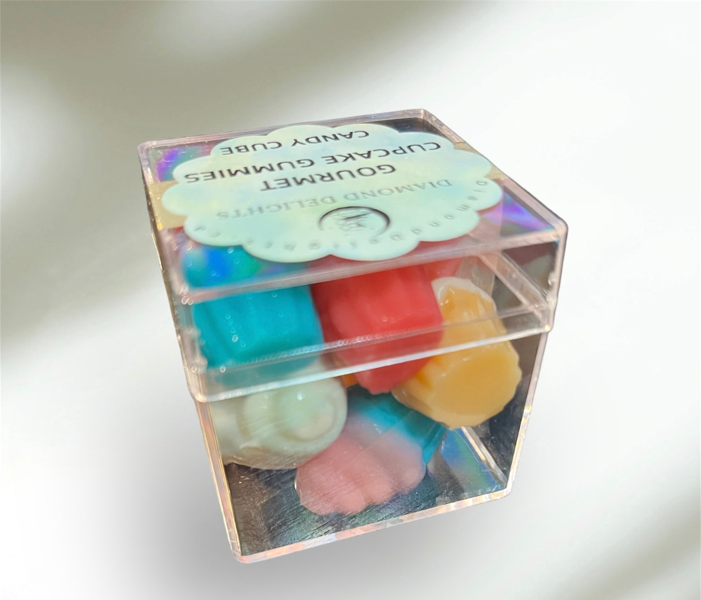 Gourmet Cupcake Gummy Cube | Diamond Delights