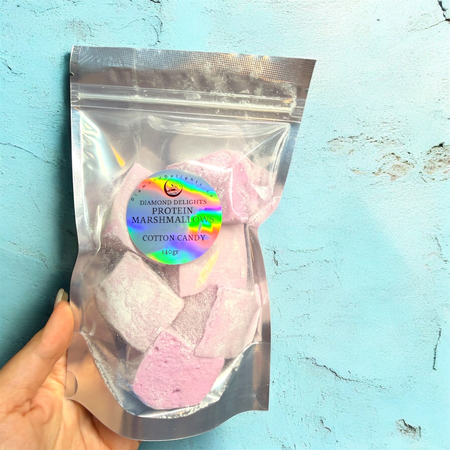 ☁️ DreamCloud Protein Marshmallows — Cotton Candy ✨
