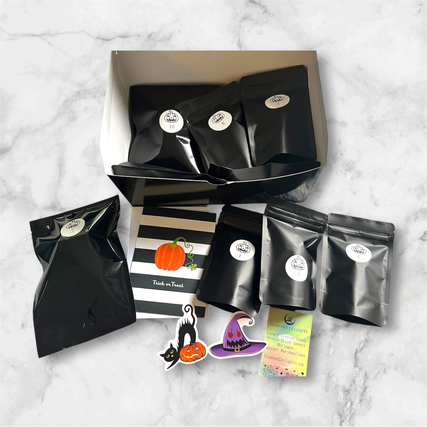 Epic Halloween Mystery Countdown Box – 13 Mystery Candy Bags