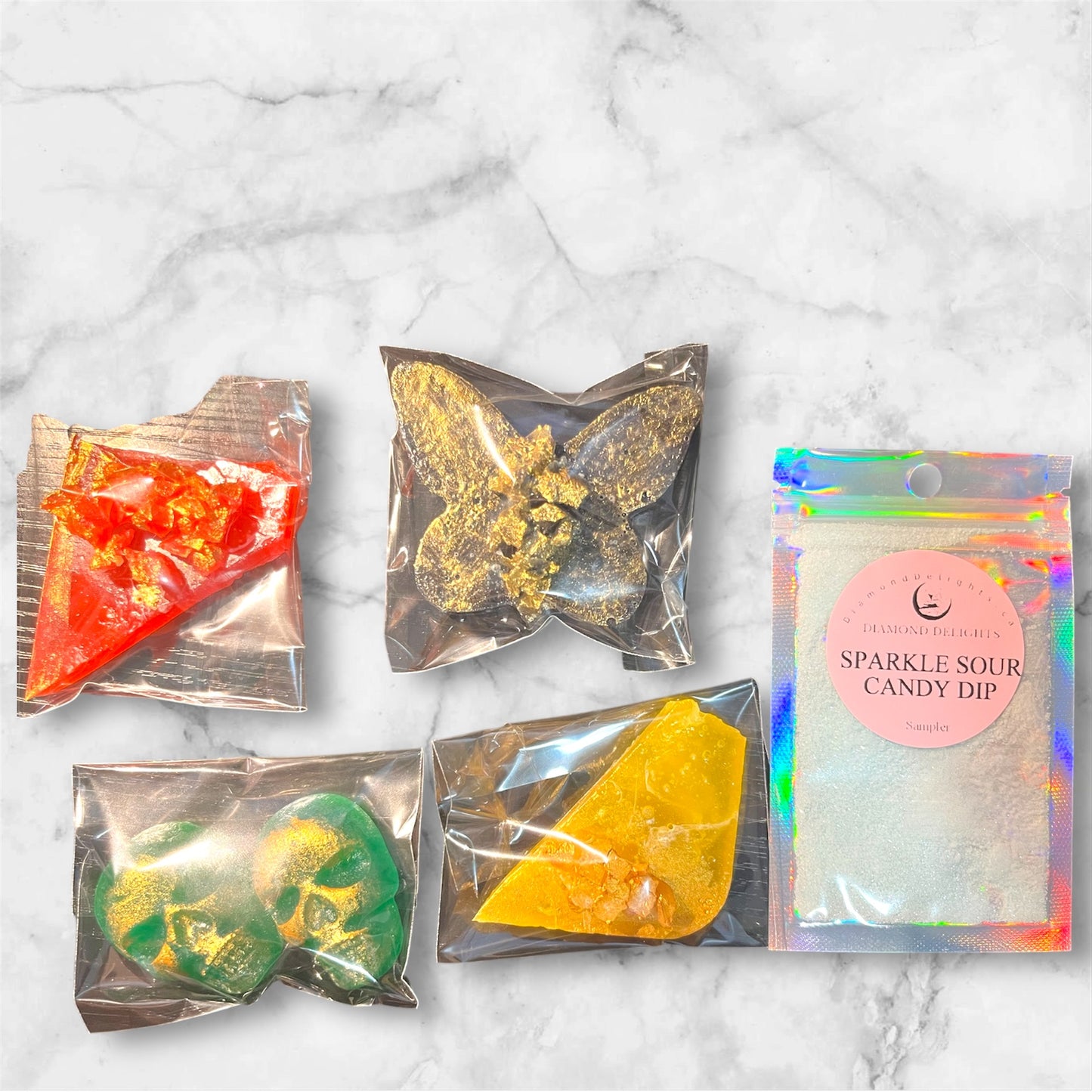 Crystal Candy Butterfly Gem Box