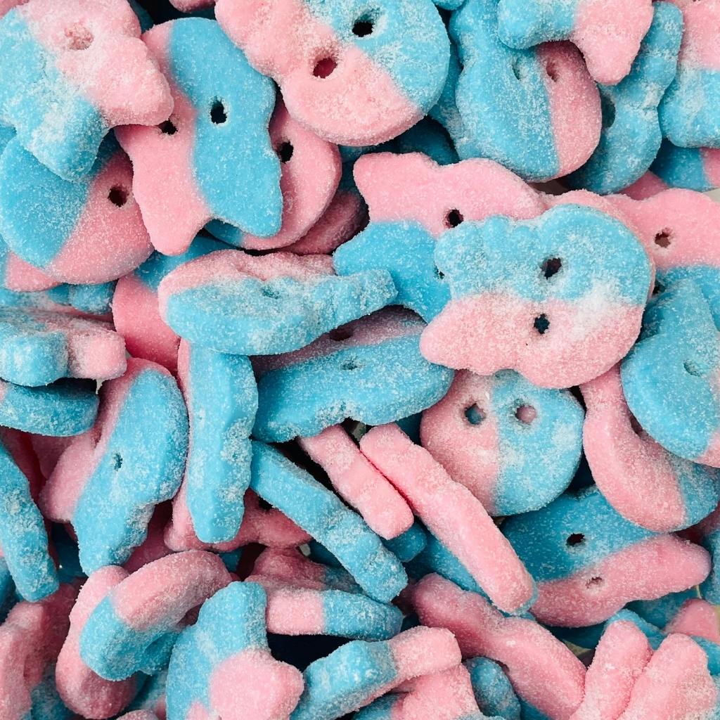 DIZZY SKULLS SOUR BUBBLEGUM | Diamond Delights