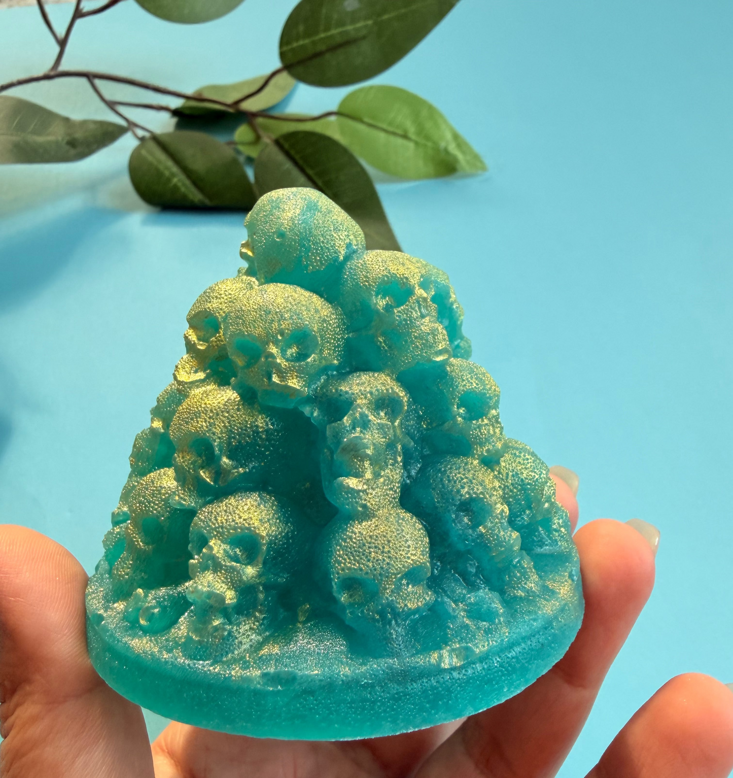 Crystal Candy Skull Pyramid
