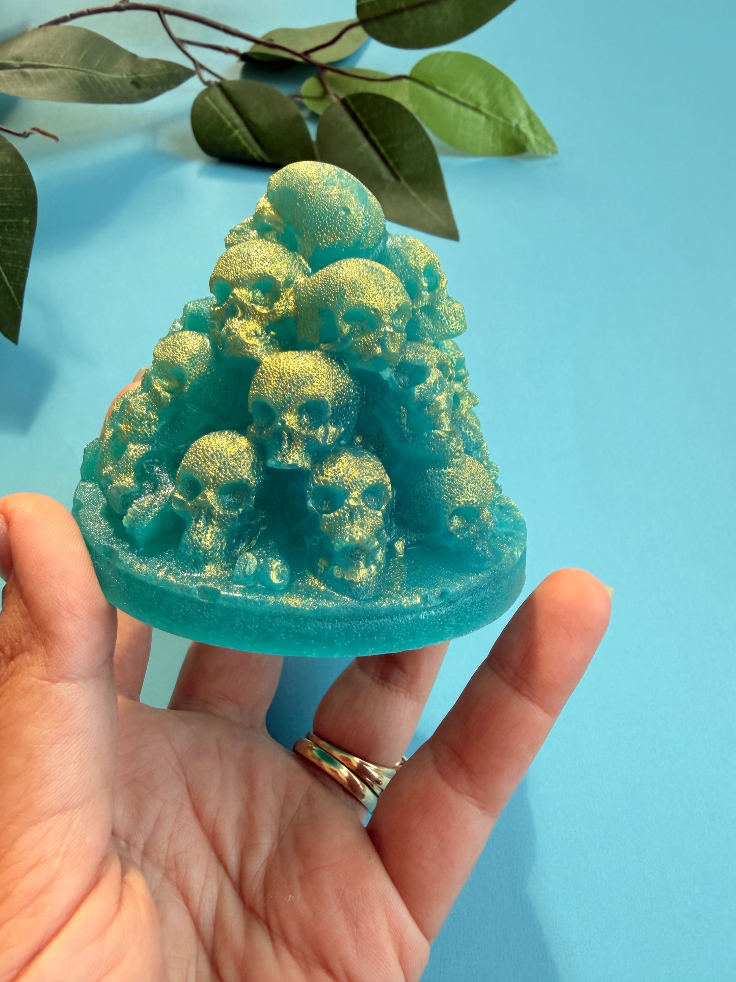 Crystal Candy Skull Pyramid