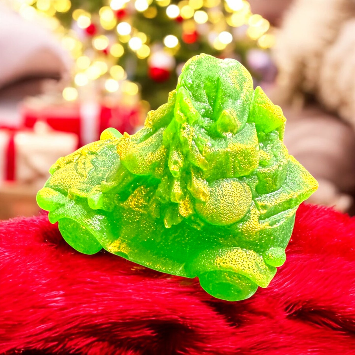 Christmas Santa Crystal Candy – Holiday Centerpiece Candy