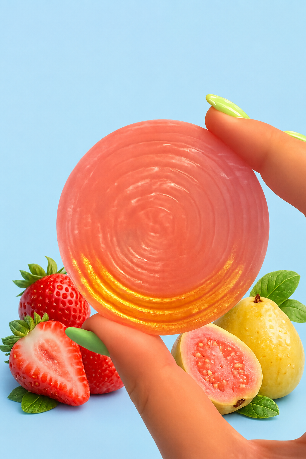 Flavor of the Week Crystal Candy Gem - “Strawberry Guava”