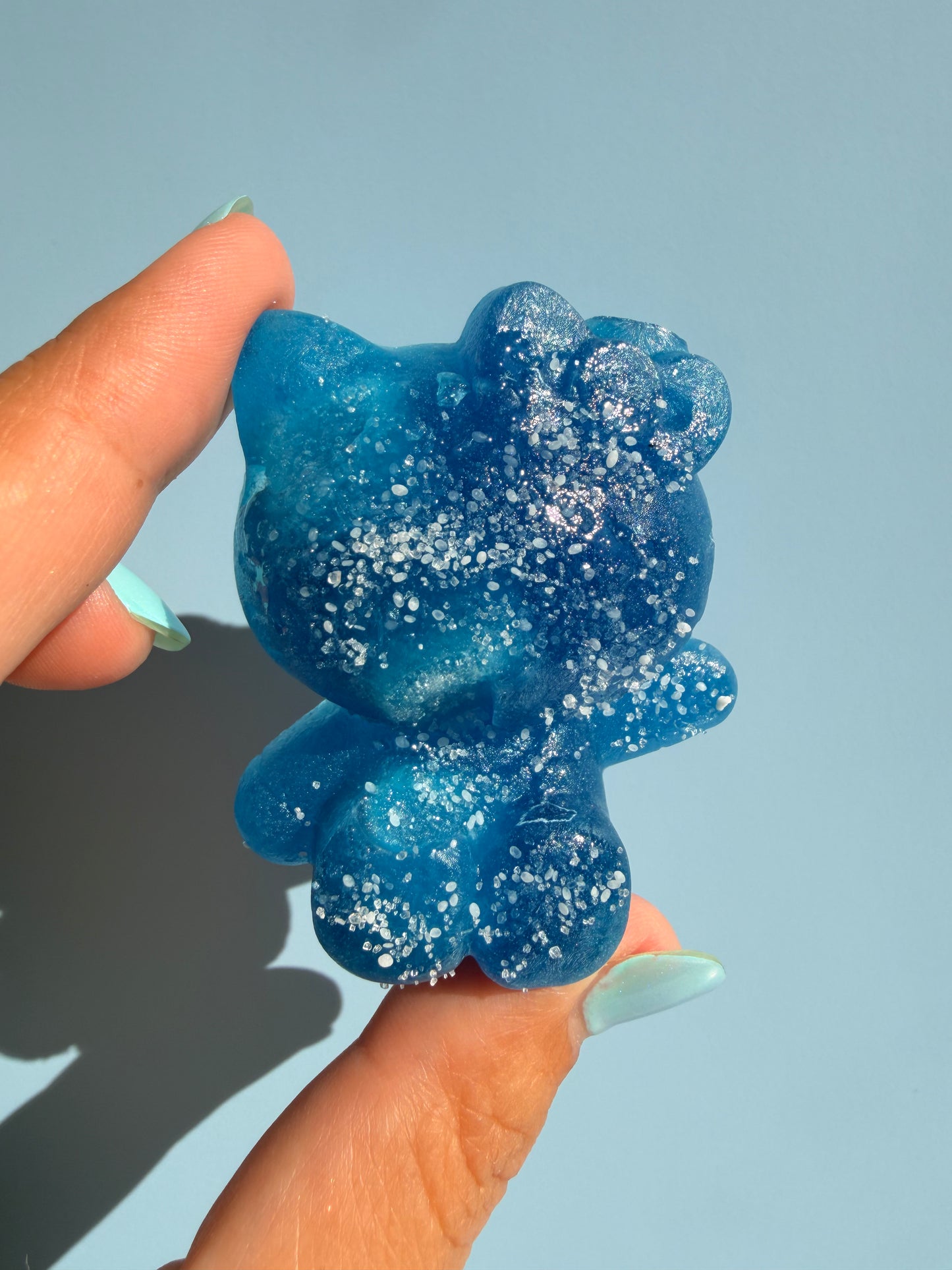 Sour Blue Raspberry Lemonade Warheads Mini Hello Kitty