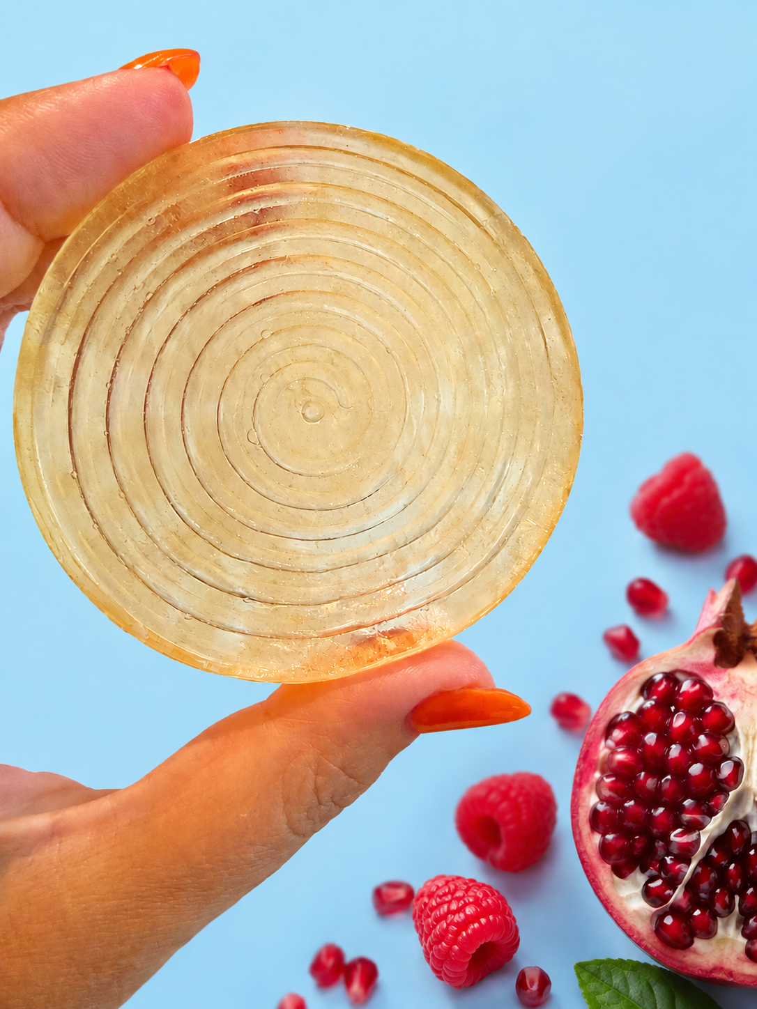 Flavor of the Week Crystal Candy Gem - “Pomegranate Raspberry”