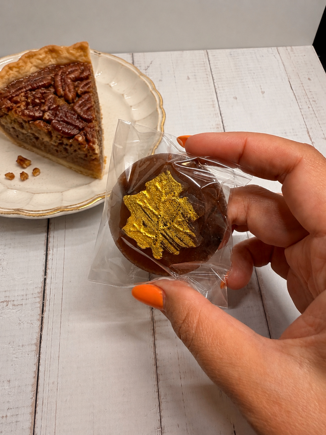 Maple Pecan Crystal Candy Gem