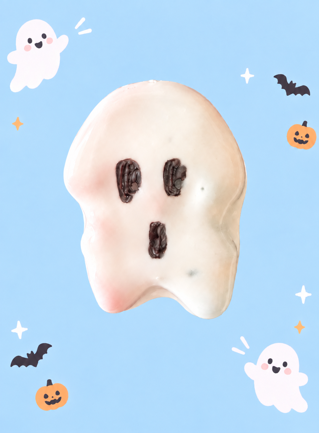 Halloween Crackle Candy — Blue Raspberry Bubble Gum 👻💙