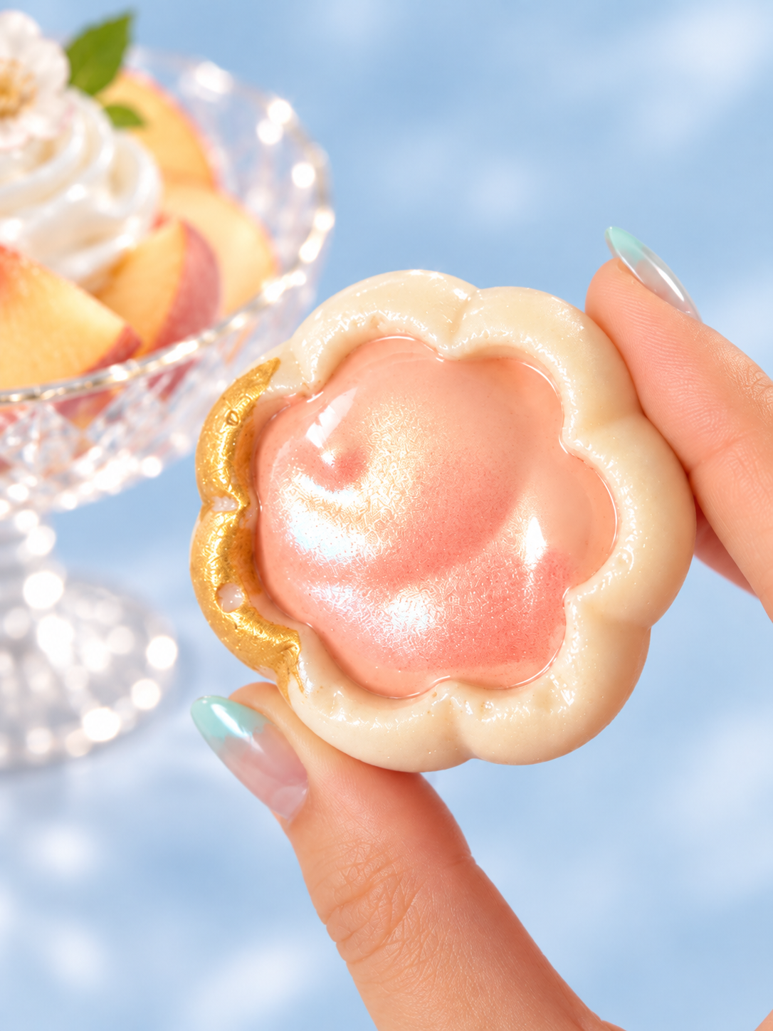 Peaches & Cream Dream Cloud Gem 🍑☁️