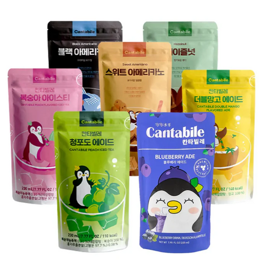 Cantabile Korean Pouch Drinks