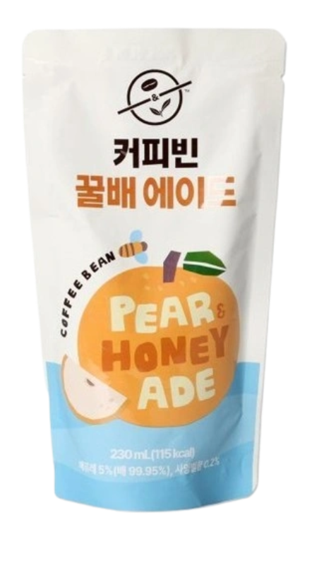 Cantabile Korean yogurt jelly drink in blue pouch, milk flavor packaging