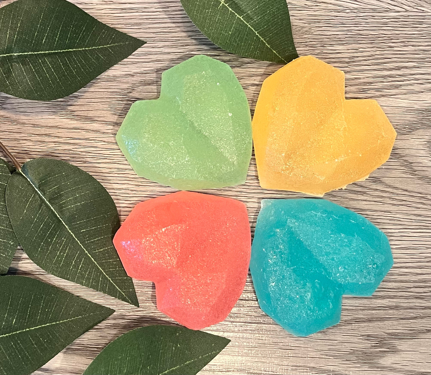 Large Geo Heart Gem Treasure Box | Diamond Delights