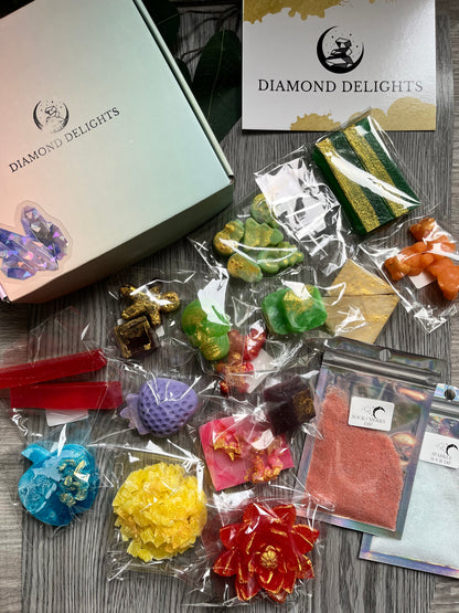 The "DIAMOND" Crystal Candy Treasure Box