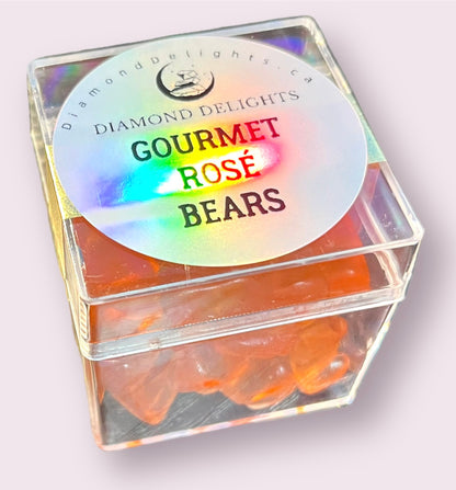 Rosé Bears Gummies Candy Cube | Diamond Delights