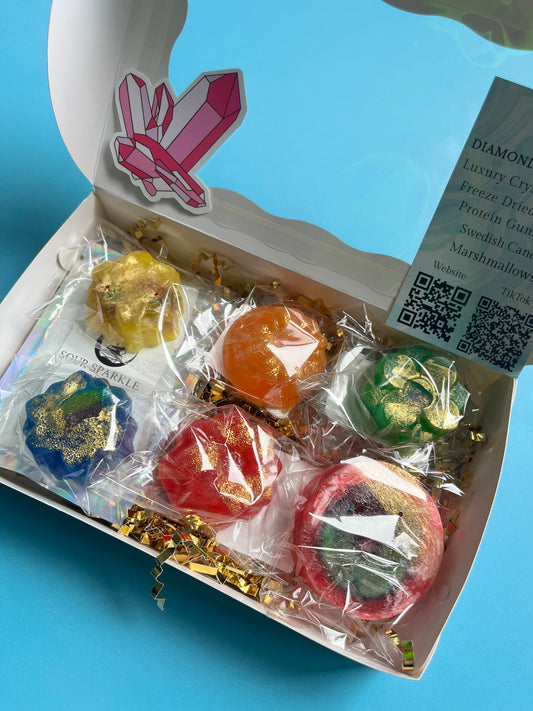 Gummy Stuffed Crystal Candy
