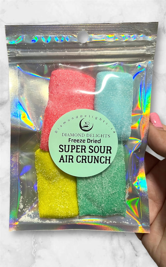 Freeze Dried Super SOUR Air Crunch | Diamond Delights