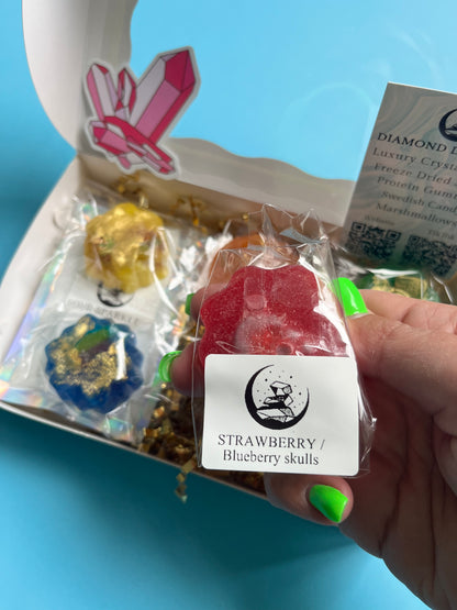 Gummy Stuffed Crystal Candy