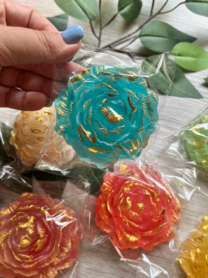 Beautiful Kohakutou in Flower Peony shape! Gorgeous and delicious, this delicate flower candy is a perfect gift for anyone or yourself