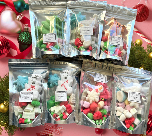 Freeze Dried “Deck the Halls” Christmas Gift mix | Diamond Delights