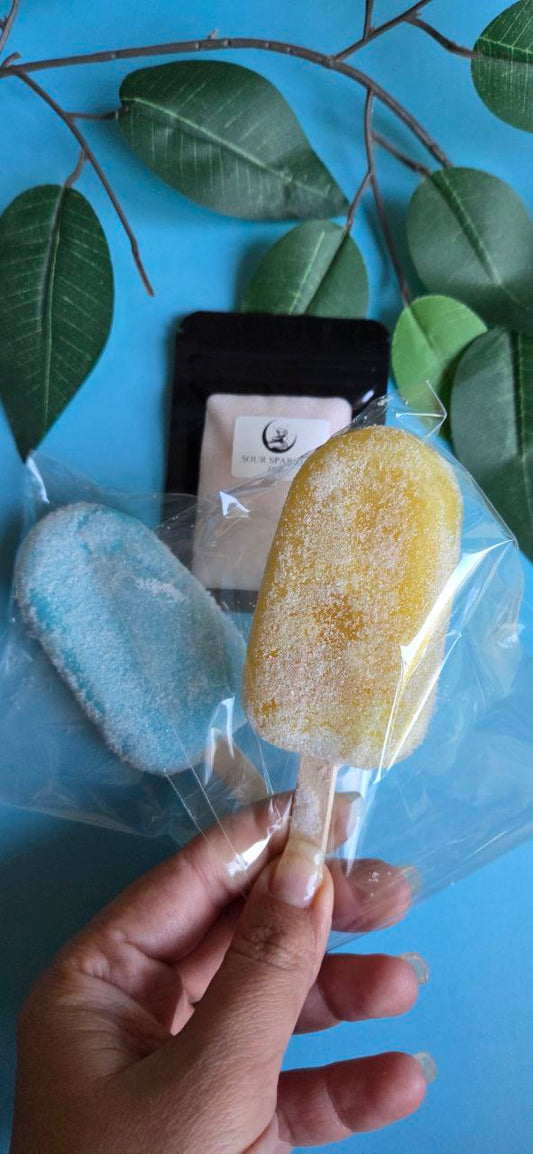 🍭 Pucker Pops - Sour Crystal Candy Popsicle