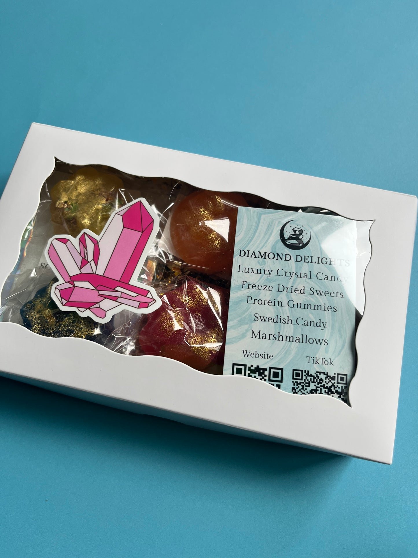 Gummy Stuffed Crystal Candy