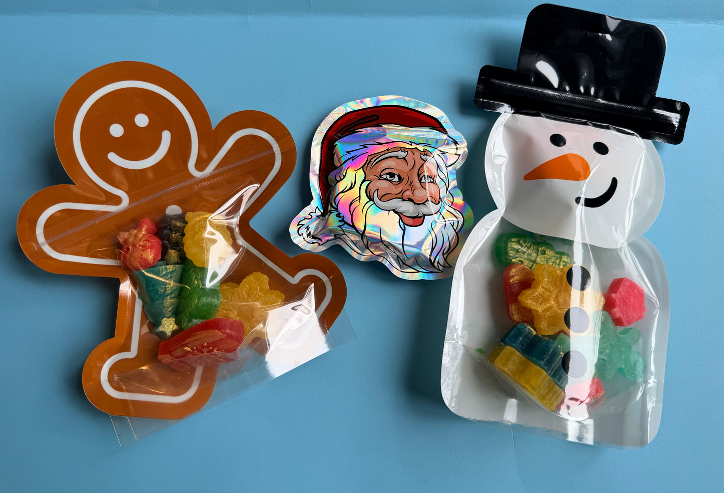 🎄 Assorted Christmas Crystal Candy – Mini Holiday Bags