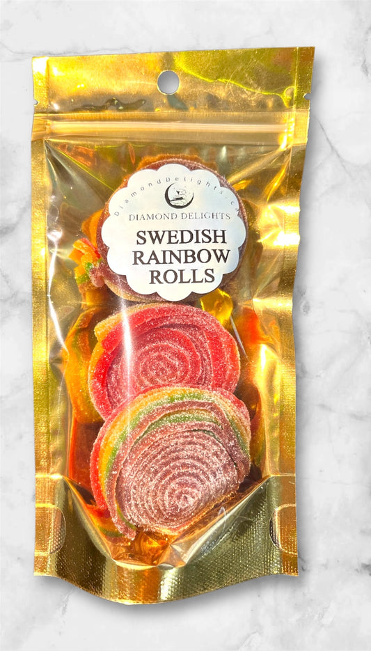 Swedish Rainbow Rolls | Diamond Delights