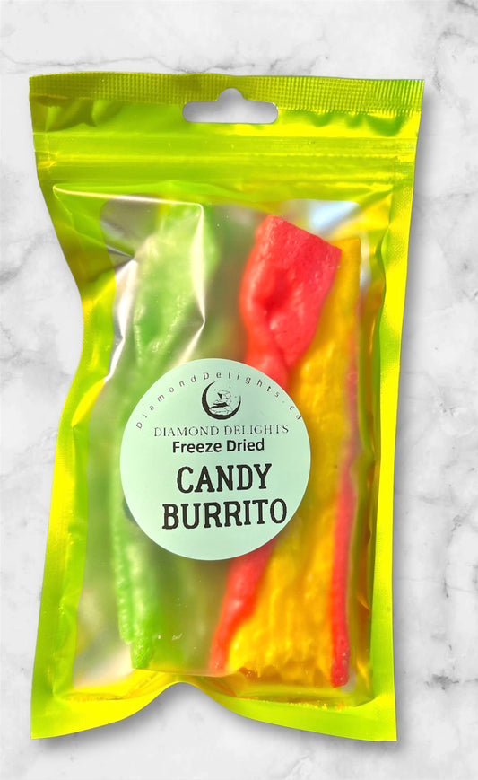 Freeze Dried Candy Burrito | Diamond Delights