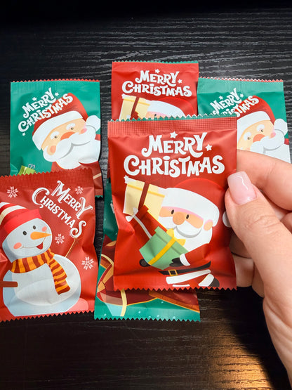 Mini Christmas Crystal Candy Stocking Stuffers – 2-Bite Holiday Crunch Treats