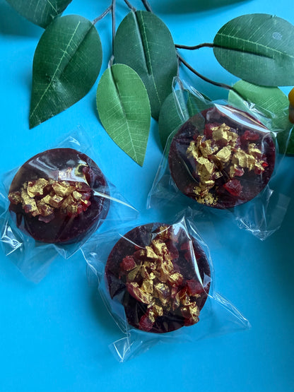 ❤️ Red Velvet Stuffed with Cheesecake Crystal Candy ❤️