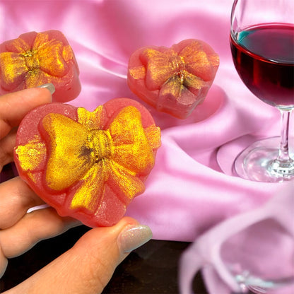 XL Merlot & Raspberry Jam Crystal Candy Gem