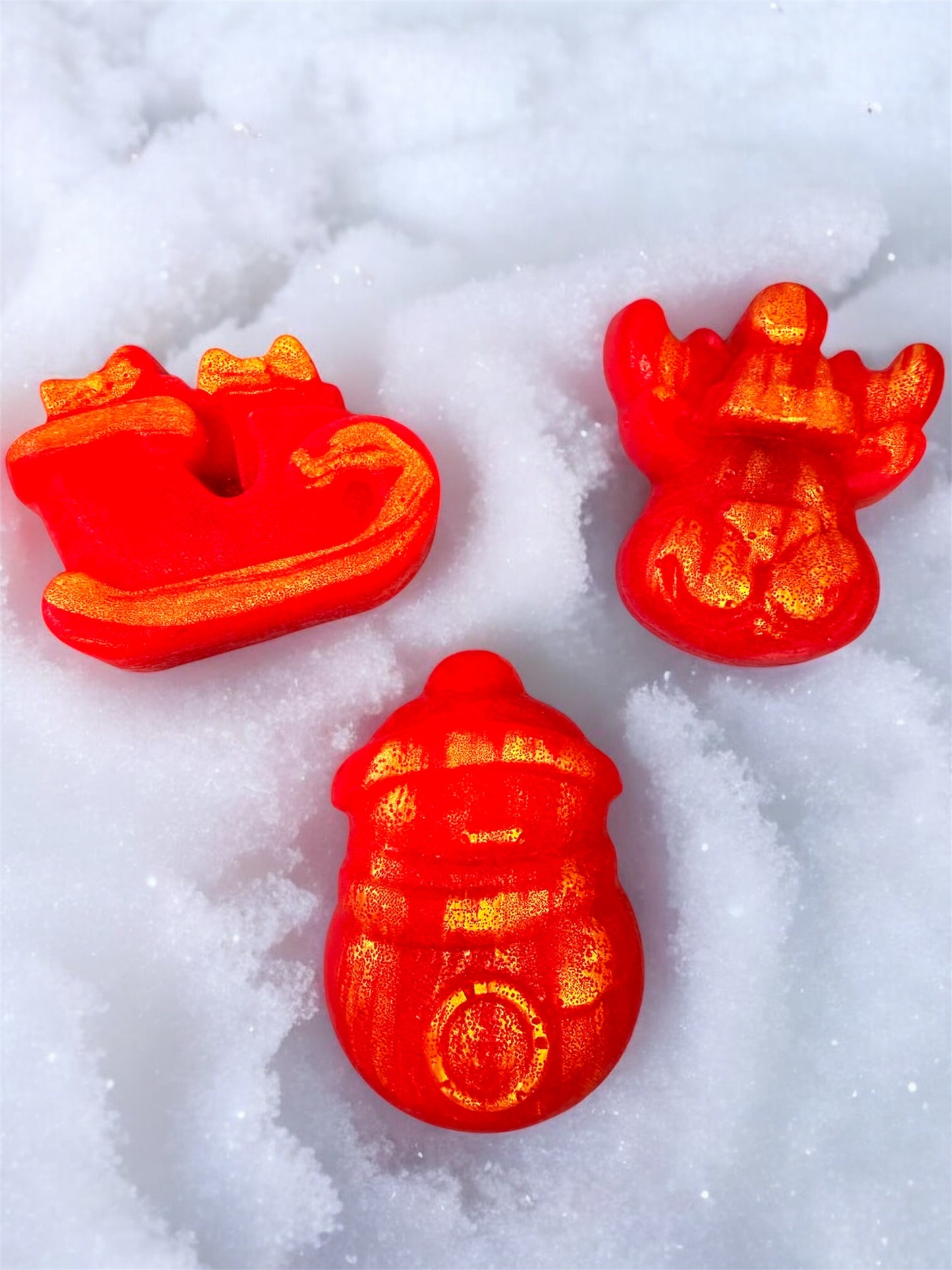 🎄Cranberry & Orange Marmalade Gems – Stuffed Christmas Crystal Candy