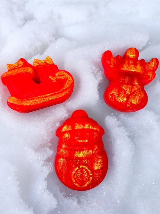 🎄Cranberry & Orange Marmalade Gems – Stuffed Christmas Crystal Candy