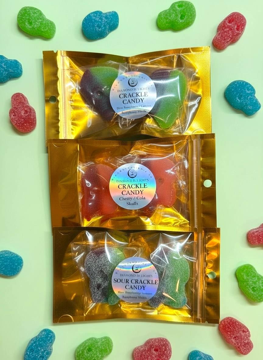 Crackle Candy BUBs – Hard Candy Coated Swedish BUBS | Diamond Delights