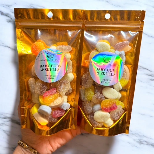 ✨ BABY BUBS — Assorted Swedish Candy (115g)
