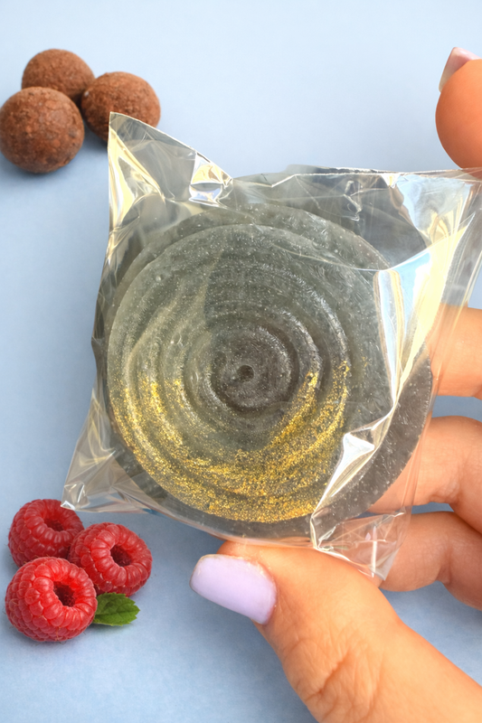 Raspberry Truffle Stuffed Gem