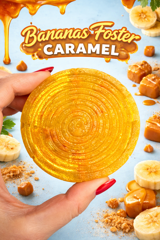 Flavor of the Week Crystal Candy Gem - “Banana Foster Caramel”