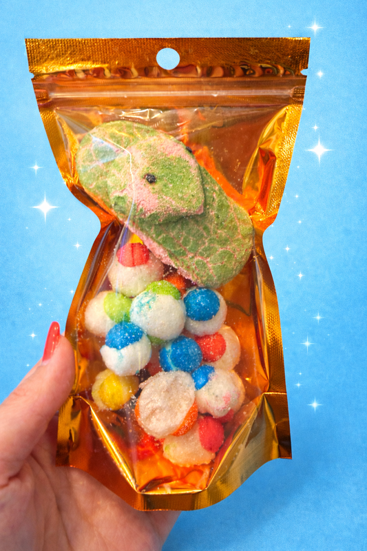 Freeze-Dried Sour Watermelon Peeps & Sour Tropical Skittles | Diamond Delights