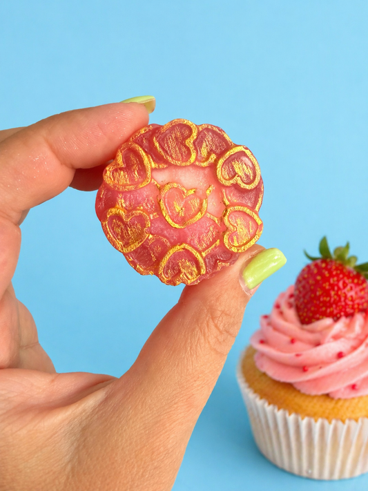 Strawberry Cupcake Swedish BUBs Gem