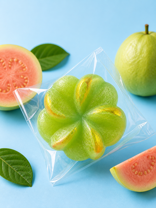Guava Crystal Candy Flower