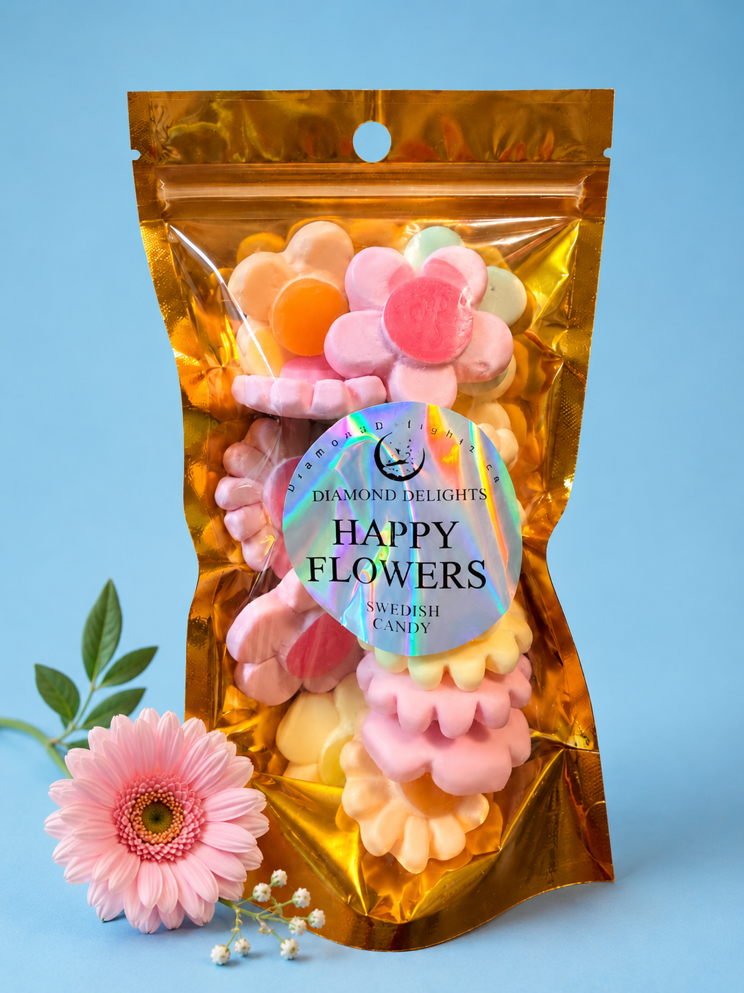 Swedish Happy Flowers | Juicy Foam Gummies