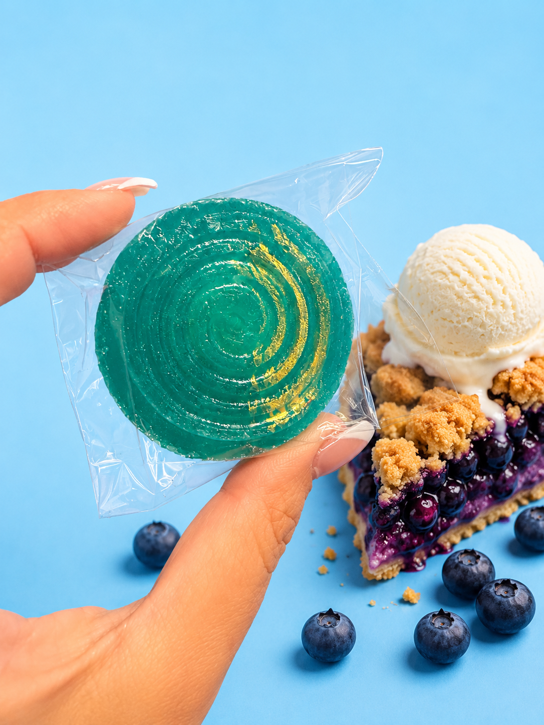 Blueberry Cobbler Gem Stuffed With Cheesecake