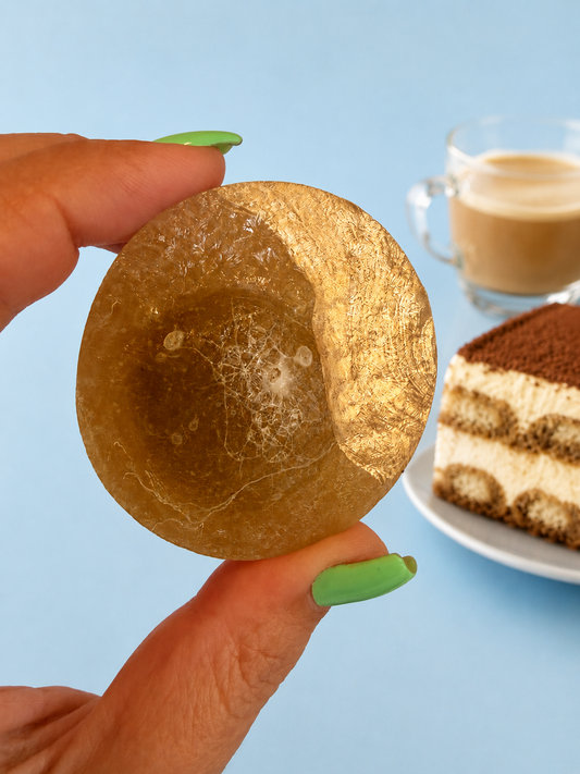Italian Café Crema Tiramisu Mochi Crystal Candy