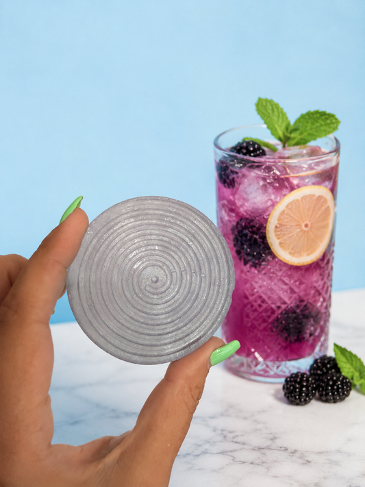 Flavor of the Week Crystal Candy Gem - “Blackberry Lemonade”