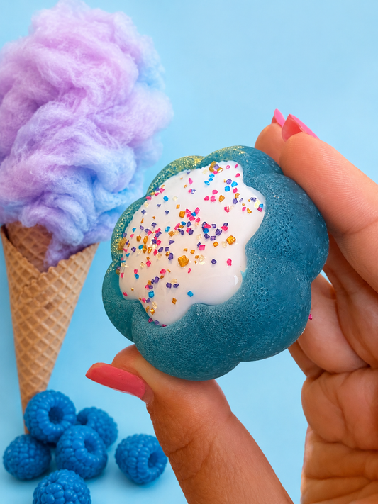 Blue Raspberry Cotton Candy DreamCloud Gem