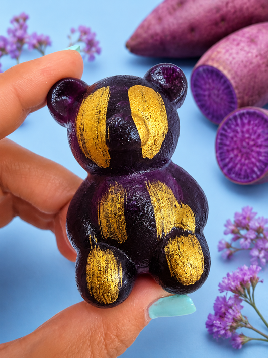 Ube Bear Mochi Crystal Candy