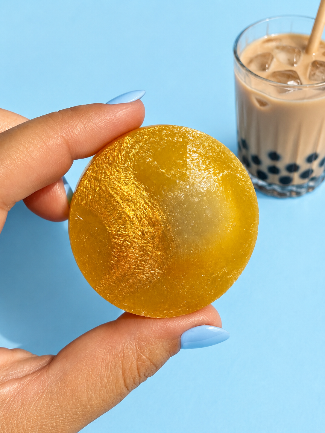 Brown Sugar Boba Milk Tea Mochi Crystal Candy